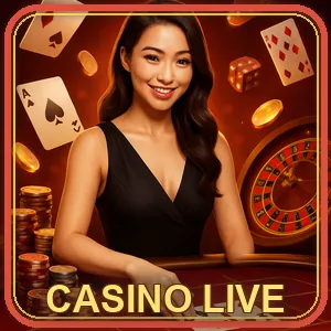 Trò chơi casino trực tuyến với người chia bài thật